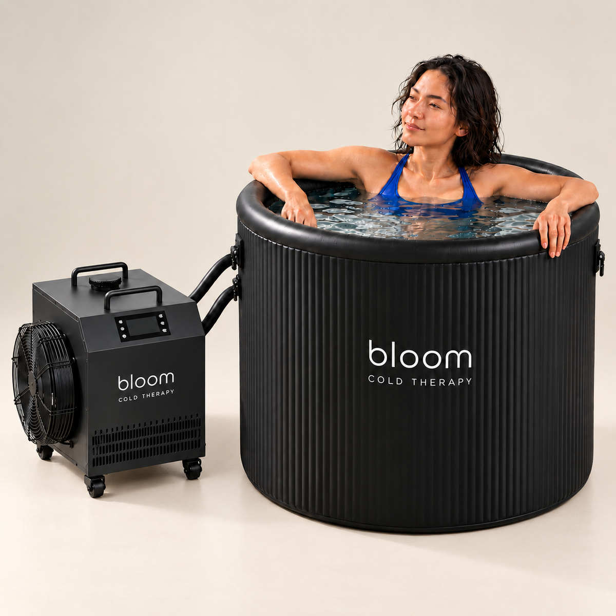 Bloom Ice Pro Set in use with Pro Chiller switched off